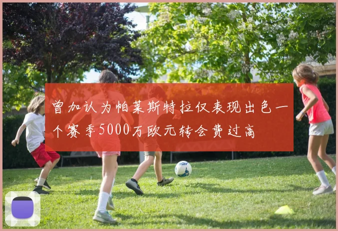 曾加认为帕莱斯特拉仅表现出色一个赛季5000万欧元转会费过高